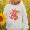 Strawberry Elephant Italian Brainrot Meme Back To School Comfort Colors Crop Top Graphic Toddler Sweatshirt Strawberry Elephant Italian Brainrot Meme Back To School Comfort Colors Crop Top Graphic Toddler Sweatshirt