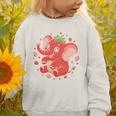 Strawberry Elephant Italian Brainrot Meme Back To School Premium Tri-Blend Graphic Toddler Sweatshirt Strawberry Elephant Italian Brainrot Meme Back To School Premium Tri-Blend Graphic Toddler Sweatshirt