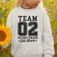 Team 2nd Grade All-Stars Back To School Sports Jersey Graphic Toddler Sweatshirt Team 2nd Grade All-Stars Back To School Sports Jersey Graphic Toddler Sweatshirt