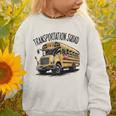 Transportation Squad Bus Drivers Back To School Graphic Toddler Sweatshirt Transportation Squad Bus Drivers Back To School Graphic Toddler Sweatshirt