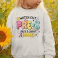 Watch Out Pre-K Here I Come Back To School Pre-K Graphic Toddler Sweatshirt Watch Out Pre-K Here I Come Back To School Pre-K Graphic Toddler Sweatshirt