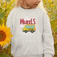 Wheels On The Bus Kids Back To School Graphic Toddler Sweatshirt Wheels On The Bus Kids Back To School Graphic Toddler Sweatshirt