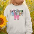 Women Occupational Therapy OT Pencil Bow Back To School COTA Graphic Toddler Sweatshirt Women Occupational Therapy OT Pencil Bow Back To School COTA Graphic Toddler Sweatshirt