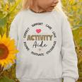 Women's Leopard Activity Aide Appreciation Week Back To School Graphic Toddler Sweatshirt