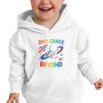 2nd Grade And Beyond Second Grade Astronaut Back To School Graphic Toddler Hoodie