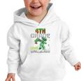 4th Grade Level Unlocked Back To School Pixel Game Graphic Toddler Hoodie