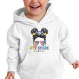 6th Grade Vibes Messy Hair Bun Girl Back To School First Day Graphic Toddler Hoodie 6th Grade Vibes Messy Hair Bun Girl Back To School First Day Graphic Toddler Hoodie
