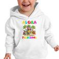 Aloha Preschool Pineapple Hawaii Back To School Kids Girl Graphic Toddler Hoodie