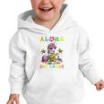 Aloha Second Grade Unicorn Hawaii Back To School Kids Girl Graphic Toddler Hoodie