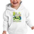 Back To School 2nd Second Grade Level Unlocked Gamer Kid Graphic Toddler Hoodie
