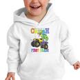 Back To School Boy Dinosaur I'm Ready To Crush First Grade Graphic Toddler Hoodie