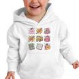 Back To School Coquette Bow First Day Of School Toddler Girl Graphic Toddler Hoodie