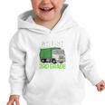 Back To School First Day Of 3rd Grade Garbage Truck Boys Graphic Toddler Hoodie
