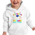 Back To School Look Out 1st Grade Here I Come For Kids Graphic Toddler Hoodie