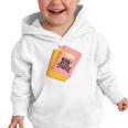 Back To School Notebook And Pencil Graphic Design Premium Tri-Blend Graphic Toddler Hoodie
