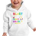 Blast Off Into First Grade Squad First Day Back To School Graphic Toddler Hoodie Blast Off Into First Grade Squad First Day Back To School Graphic Toddler Hoodie