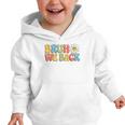 Bruh We Back 8th Grade First Day Of School Back To School Graphic Toddler Hoodie