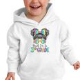 Bruh I'm In Third 3rd Grade Tie Dye Girl Back To School Tee Graphic Toddler Hoodie