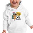 Cool Cartoon Pencil Saying Bruh Back To School Graphic Toddler Hoodie Cool Cartoon Pencil Saying Bruh Back To School Graphic Toddler Hoodie