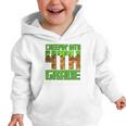 Creepin’ Into 4th Grade Kids Boy Gamer Pixel Back To School Performance Graphic Toddler Hoodie
