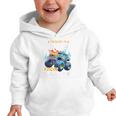 Crush Kindergarten Monster Truck Back To School Boys Graphic Toddler Hoodie Crush Kindergarten Monster Truck Back To School Boys Graphic Toddler Hoodie