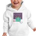 Frog Hates Math Kawaii Science Back To School Kids Graphic Toddler Hoodie