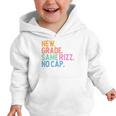 Gen Z Back To School New Grade Same Rizz No Cap Graphic Toddler Hoodie Gen Z Back To School New Grade Same Rizz No Cap Graphic Toddler Hoodie