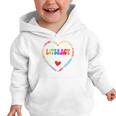 Groovy Literacy Team Reading Appreciation Back To School Graphic Toddler Hoodie Groovy Literacy Team Reading Appreciation Back To School Graphic Toddler Hoodie