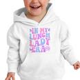 Groovy In My Lunch Lady Era Cafeteria Back To School Graphic Toddler Hoodie Groovy In My Lunch Lady Era Cafeteria Back To School Graphic Toddler Hoodie