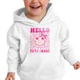 Hello Fifth Grade Coquette Bow Back To School 5th Grade Girl Graphic Toddler Hoodie