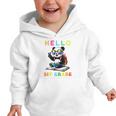 Hello First Grade Panda Lover Back To School Kids Boys Girls Graphic Toddler Hoodie Hello First Grade Panda Lover Back To School Kids Boys Girls Graphic Toddler Hoodie