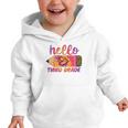 Hello Third Grade Back To School Pencil Tie Dye 3rd Grade Performance Graphic Toddler Hoodie
