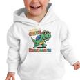 I'm Ready To Crush Kindergarten T-Rex Back To School Dino Graphic Toddler Hoodie I'm Ready To Crush Kindergarten T-Rex Back To School Dino Graphic Toddler Hoodie