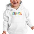 Instructional Assistant Tie Dye Back To School For Work Graphic Toddler Hoodie Instructional Assistant Tie Dye Back To School For Work Graphic Toddler Hoodie