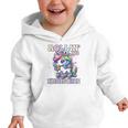 Kindergarten Back To School First Day Girls Rollin Unicorn Graphic Toddler Hoodie Kindergarten Back To School First Day Girls Rollin Unicorn Graphic Toddler Hoodie