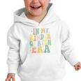 Kindergarten Era Happy Back To School Groovy Kids Boys Girls Graphic Toddler Hoodie