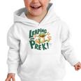 Leaping Into Pre-K Jumping Tree Frog Back To School Fun Graphic Toddler Hoodie Leaping Into Pre-K Jumping Tree Frog Back To School Fun Graphic Toddler Hoodie