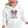 Little Miss Kindergarten Girls Kids Back To School Kinder Graphic Toddler Hoodie
