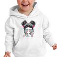 Little Miss Pre-K Girls Back To School Messy Bun Performance Graphic Toddler Hoodie Little Miss Pre-K Girls Back To School Messy Bun Performance Graphic Toddler Hoodie