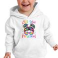 Little Miss Preschool Messy Bun Back To School Girl Women Graphic Toddler Hoodie Little Miss Preschool Messy Bun Back To School Girl Women Graphic Toddler Hoodie