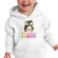 Little Miss Preschool Messy Bun Tie Dye Back To School Girls Graphic Toddler Hoodie Little Miss Preschool Messy Bun Tie Dye Back To School Girls Graphic Toddler Hoodie