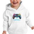 Middle School Level Unlocked Gamer First Day Back To School Graphic Toddler Hoodie