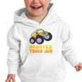 Monster Truck Jam School Bus Yellow Back To School Toddlers Graphic Toddler Hoodie Monster Truck Jam School Bus Yellow Back To School Toddlers Graphic Toddler Hoodie
