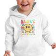 Peace Love Kindergarten Smile Face Back To School Girls Kids Graphic Toddler Hoodie Peace Love Kindergarten Smile Face Back To School Girls Kids Graphic Toddler Hoodie