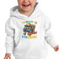 Ready For 4th Grade First Day Back To School Students Graphic Toddler Hoodie Ready For 4th Grade First Day Back To School Students Graphic Toddler Hoodie