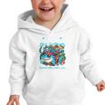 Ready To Attack Kindergarten Pirate Shark Back To School Graphic Toddler Hoodie Ready To Attack Kindergarten Pirate Shark Back To School Graphic Toddler Hoodie