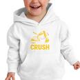 Im Ready To Crush Kindergarten Boys Back To School Graphic Toddler Hoodie