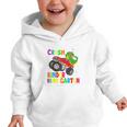 Ready To Crush Kindergarten T-Rex Back To School Boys Graphic Toddler Hoodie Ready To Crush Kindergarten T-Rex Back To School Boys Graphic Toddler Hoodie