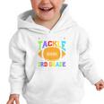Ready To Tackle 3rd Grade Back To School Kids Football Graphic Toddler Hoodie