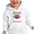 Ready To Tackle 5th Grade Football Back To School Kids Boys Graphic Toddler Hoodie
